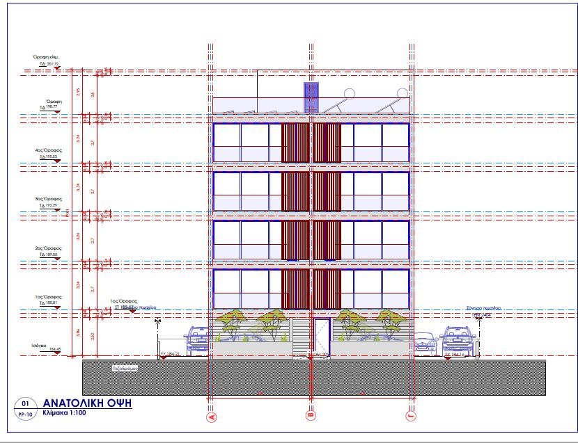 Blue Building