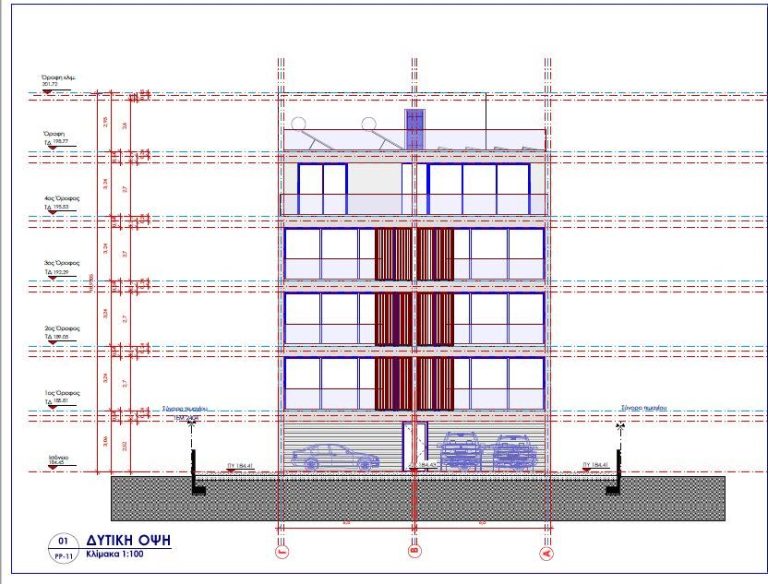 Blue Building
