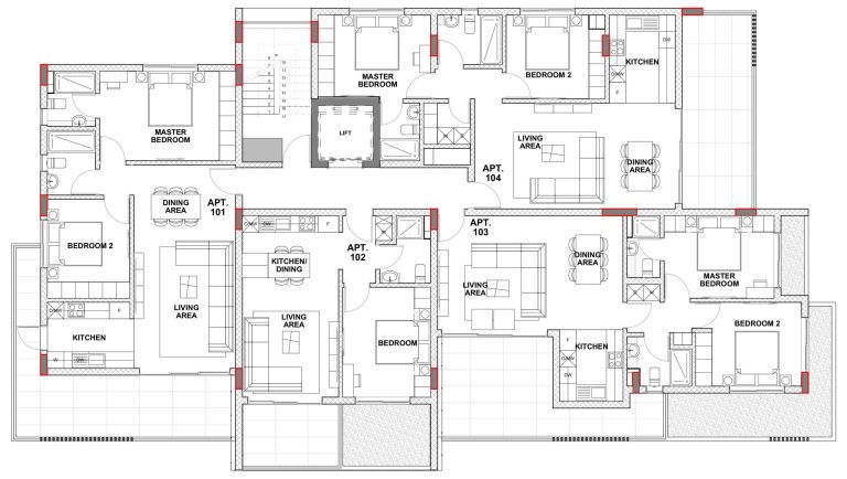 4 Bedroom Apartment for Sale in Lakatamia, Nicosia District