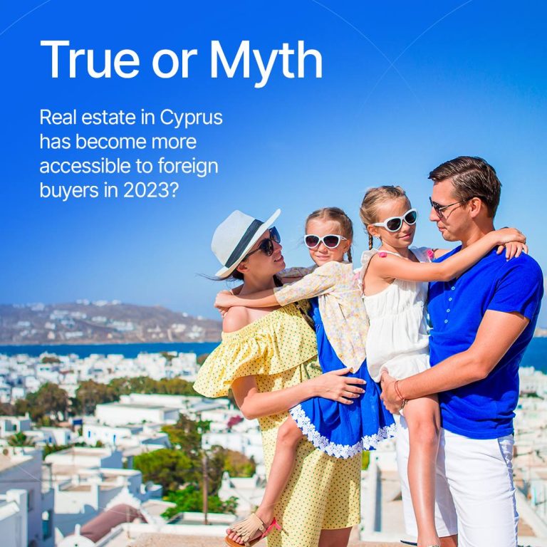 True or Myth: Real estate in Cyprus has become more accessible to foreign buyers in 2023?