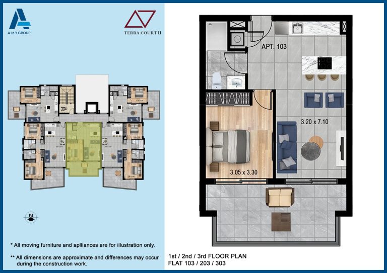 2 Bedroom Apartment for Sale in Germasogeia, Limassol District