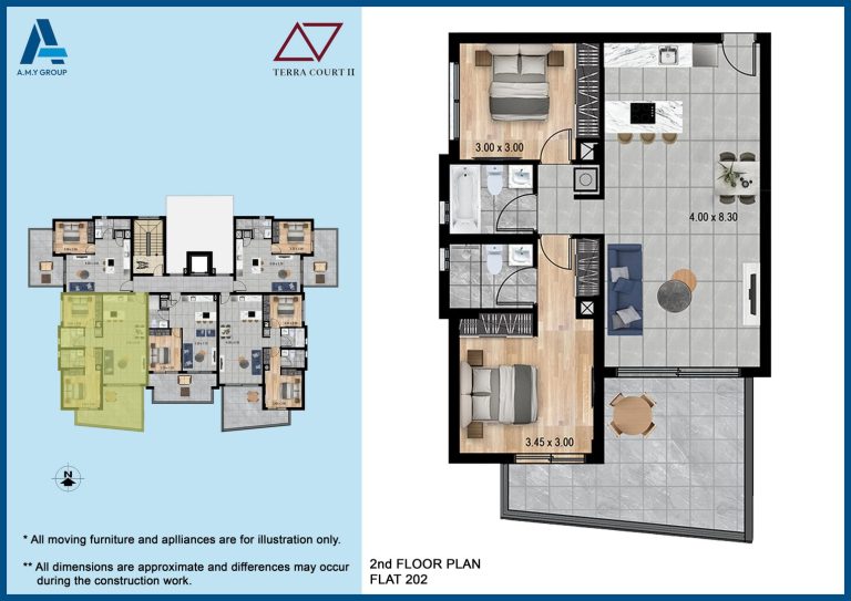 2 Bedroom Apartment for Sale in Germasogeia, Limassol District