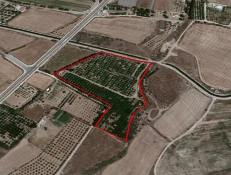 27,206m² Commercial Plot for Sale in Geroskipou, Paphos District