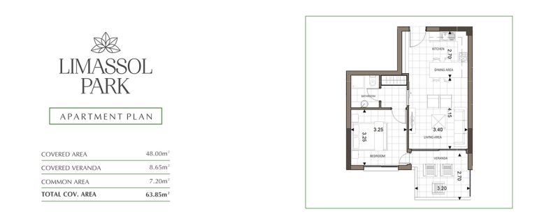 1 Bedroom Apartment for Sale in Famagusta District