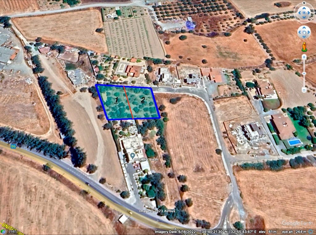 892m² Residential Plot for Sale in Limassol District