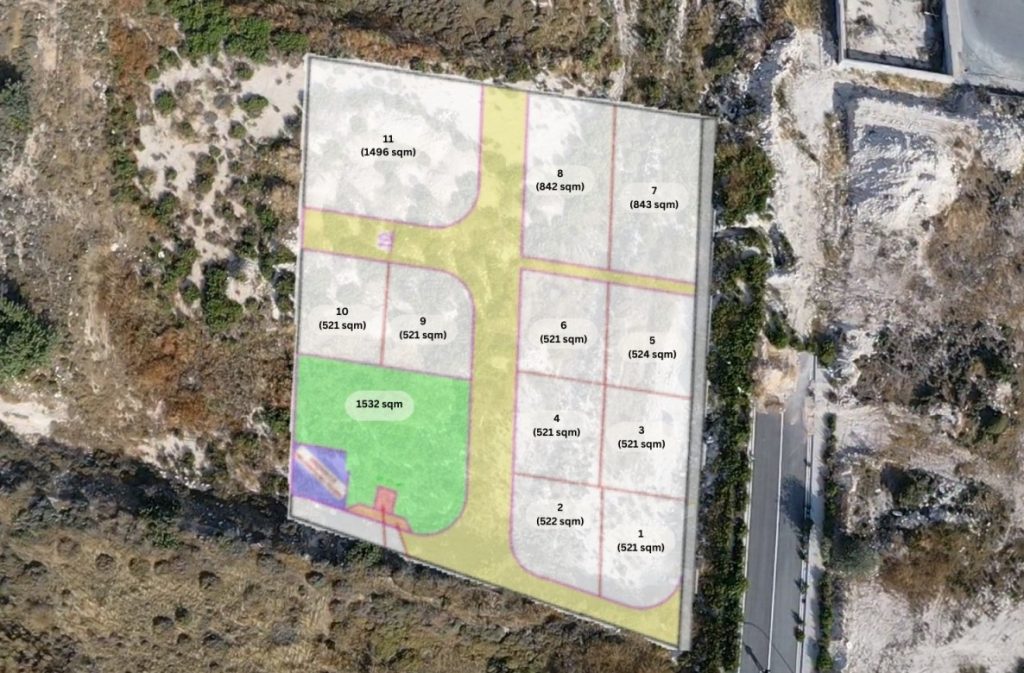 843m² Residential Plot for Sale in Ypsonas, Limassol District