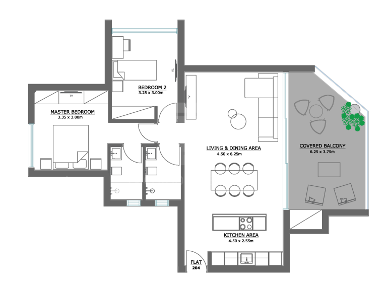 2 Bedroom Apartment for Sale in Engomi, Nicosia District