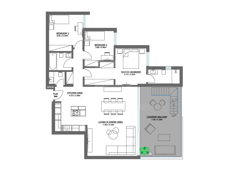 2 Bedroom Apartment for Sale in Engomi, Nicosia District