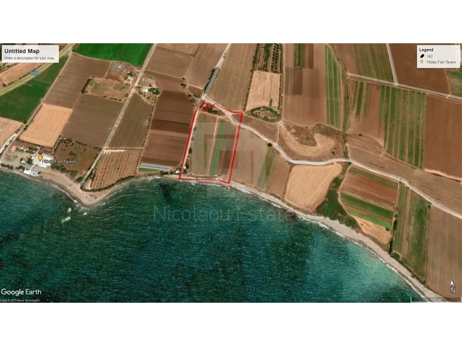 24,081m² Plot for Sale in Timi, Paphos District
