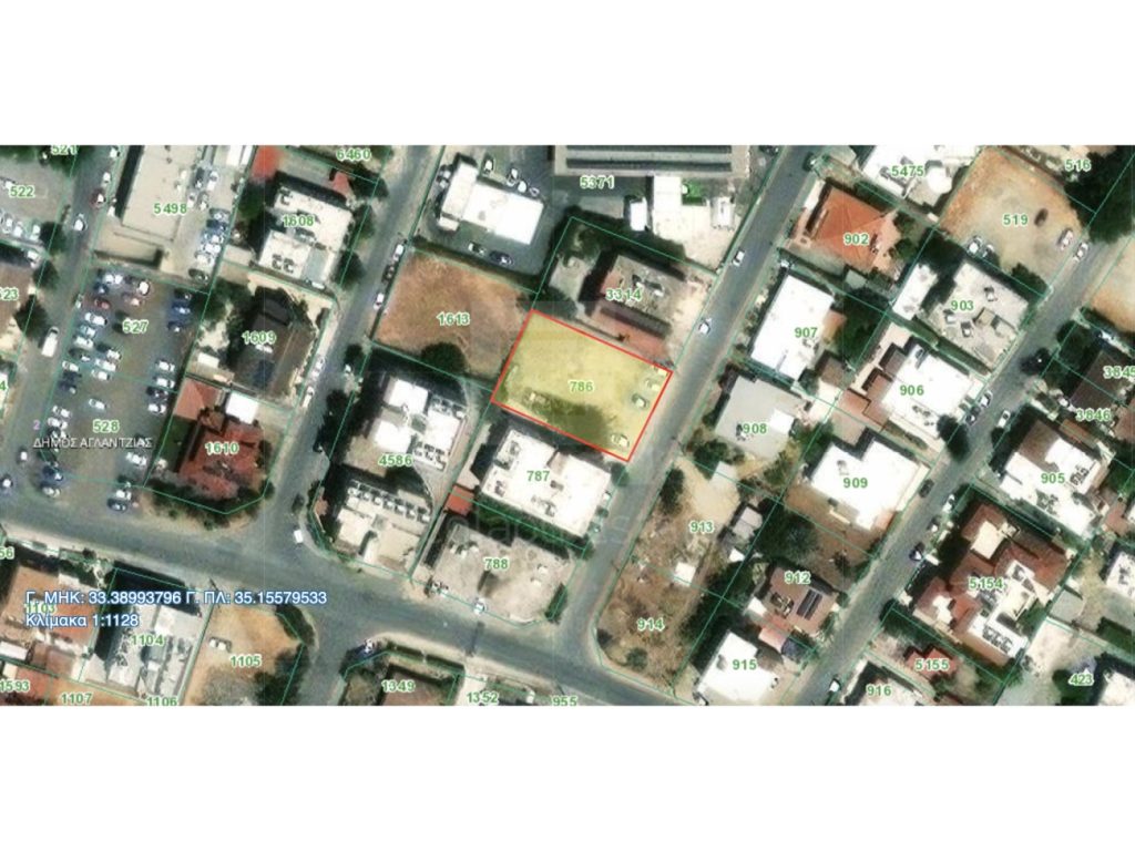 679m² Plot for Sale in Aglantzia, Nicosia District