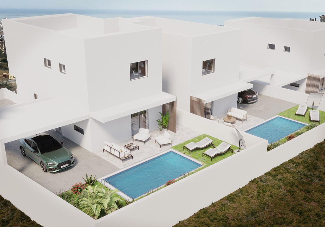 Twelve houses in Kolossi, Limassol