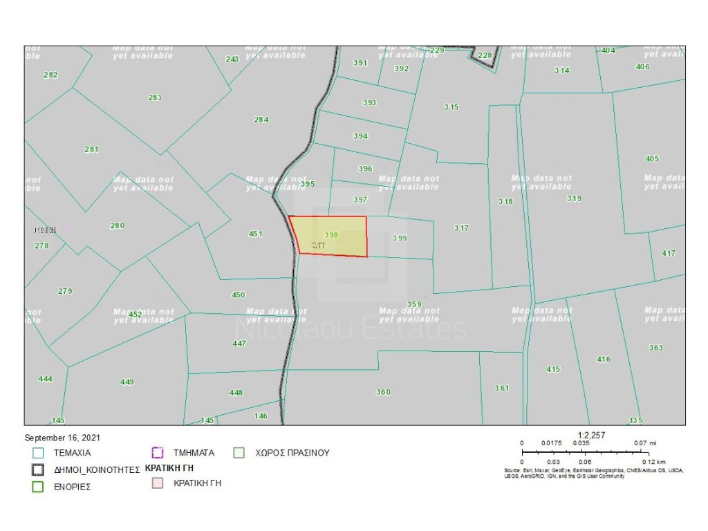 2,342m² Plot for Sale in Zygi, Larnaca District