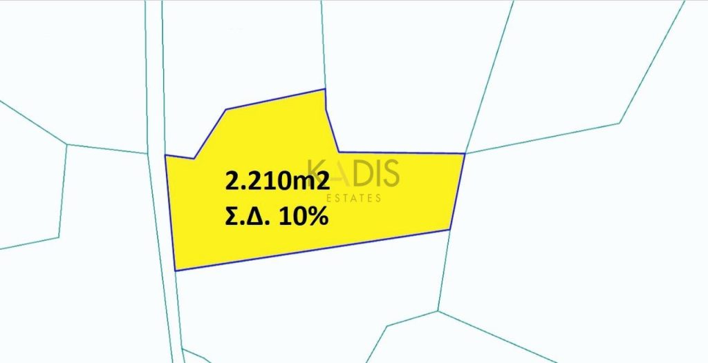 2,210m² Plot for Sale in Lympia, Nicosia District