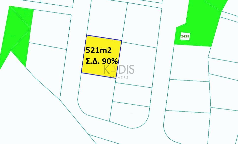 521m² Plot for Sale in Nicosia District