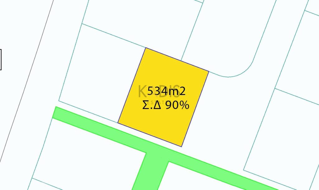 534m² Plot for Sale in Nicosia District