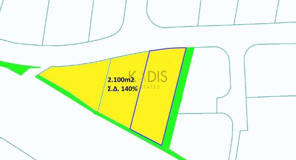 2,100m² Plot for Sale in Aglantzia, Nicosia District