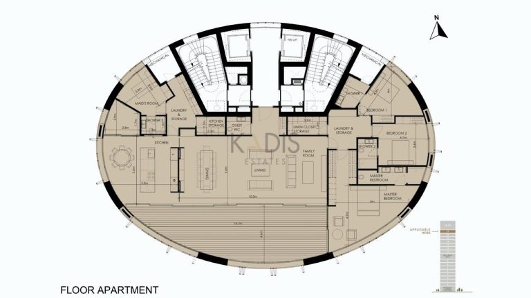 1 Bedroom Apartment for Sale in Nicosia District