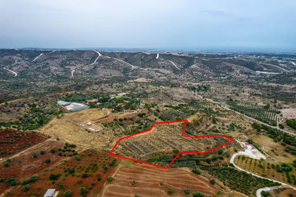 12,710m² Commercial Plot for Sale in Anglisides, Larnaca District