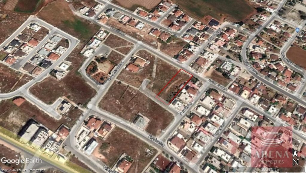 1,648m² Plot for Sale in Frenaros, Famagusta District