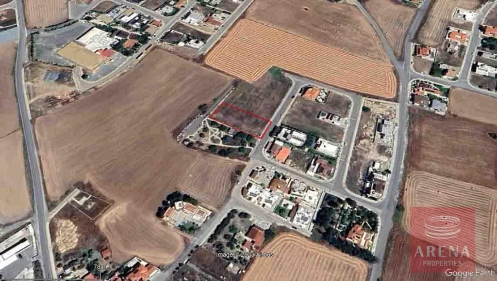 1,336m² Land for Sale in Dromolaxia, Larnaca District