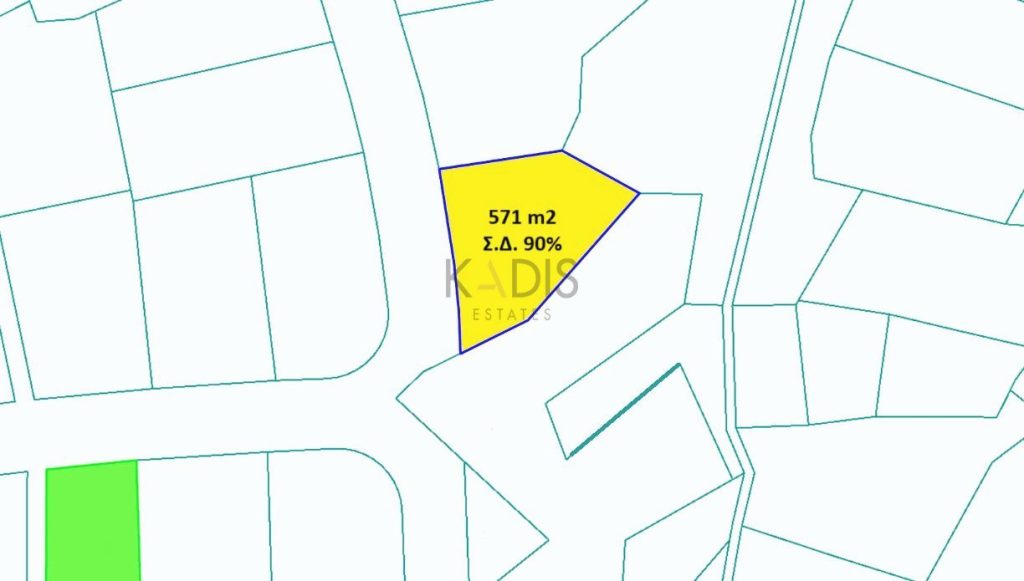 571m² Plot for Sale in Nicosia District