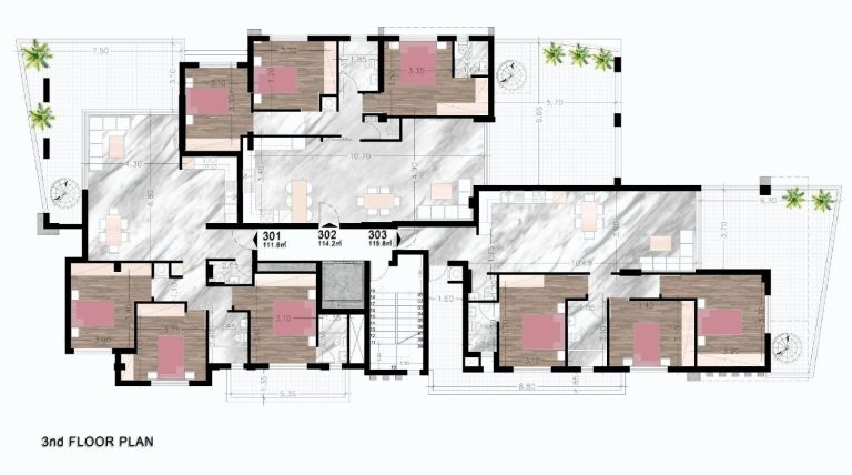 3 Bedroom Apartment for Sale in Limassol – Panthea