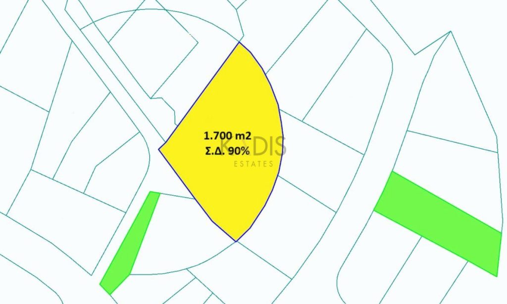 1,700m² Plot for Sale in Tseri, Nicosia District