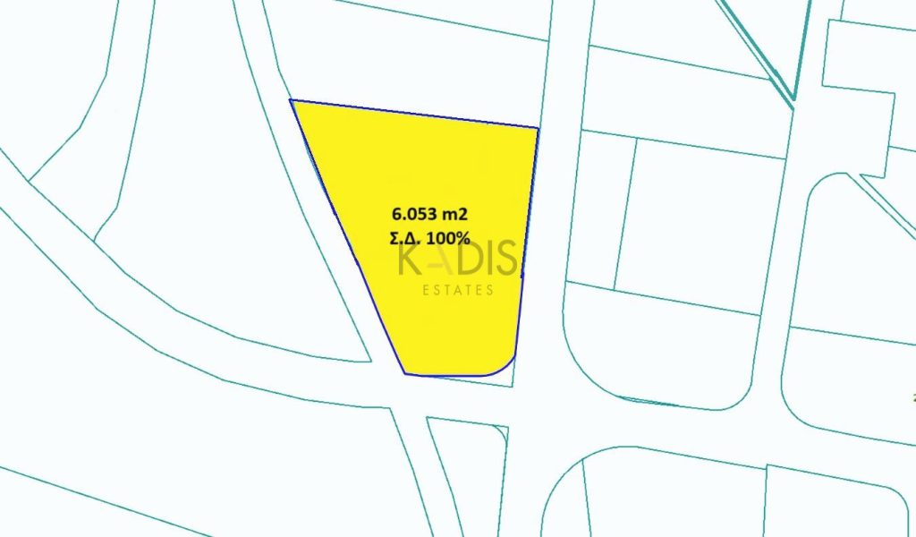 6,053m² Plot for Sale in Dali, Nicosia District