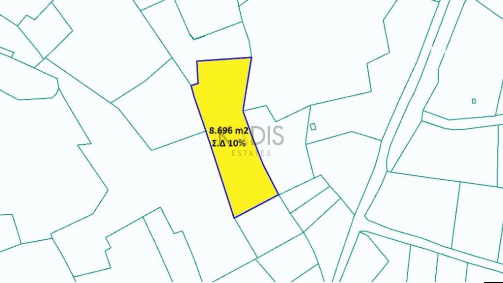 8,696m² Plot for Sale in Tochni, Larnaca District