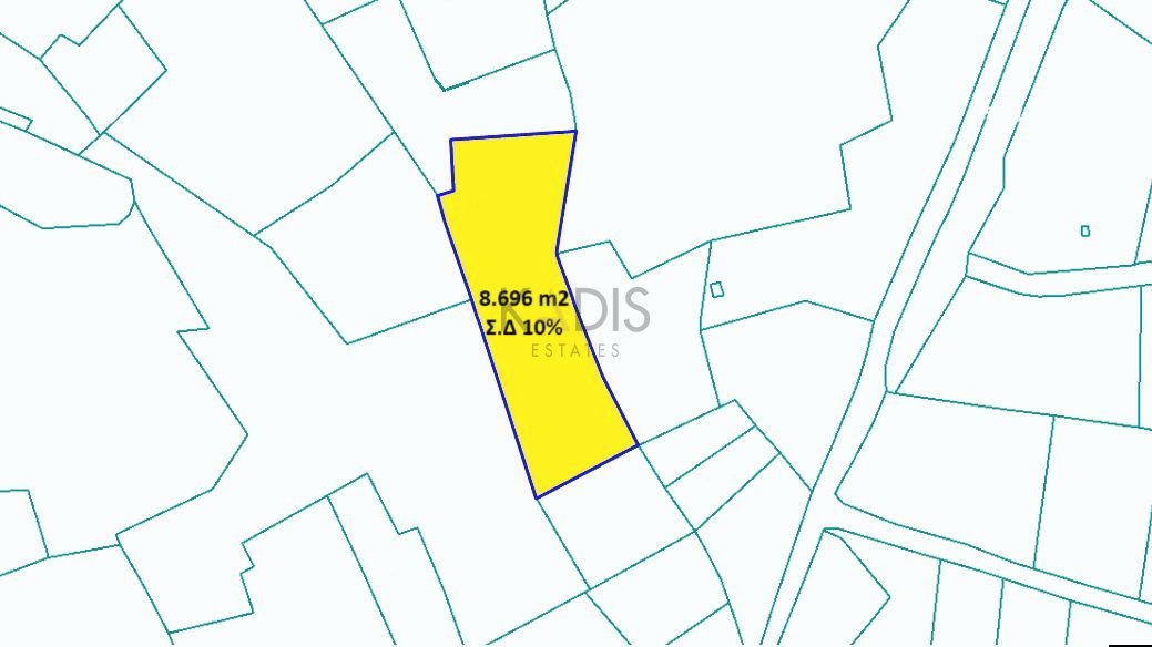 8,696m² Plot for Sale in Tochni, Larnaca District