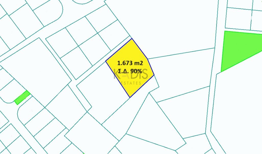 1,673m² Plot for Sale in Mosfiloti, Larnaca District
