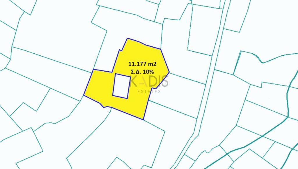 11,177m² Plot for Sale in Tseri, Nicosia District