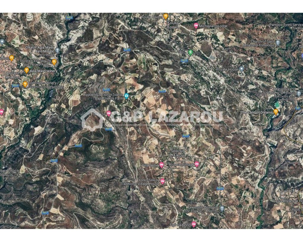 1,244m² Plot for Sale in Silikou, Limassol District