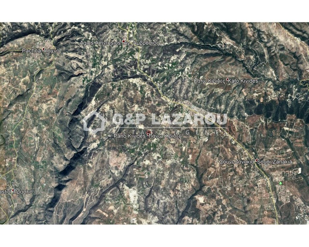 10,128m² Plot for Sale in Pano Kivides, Limassol District