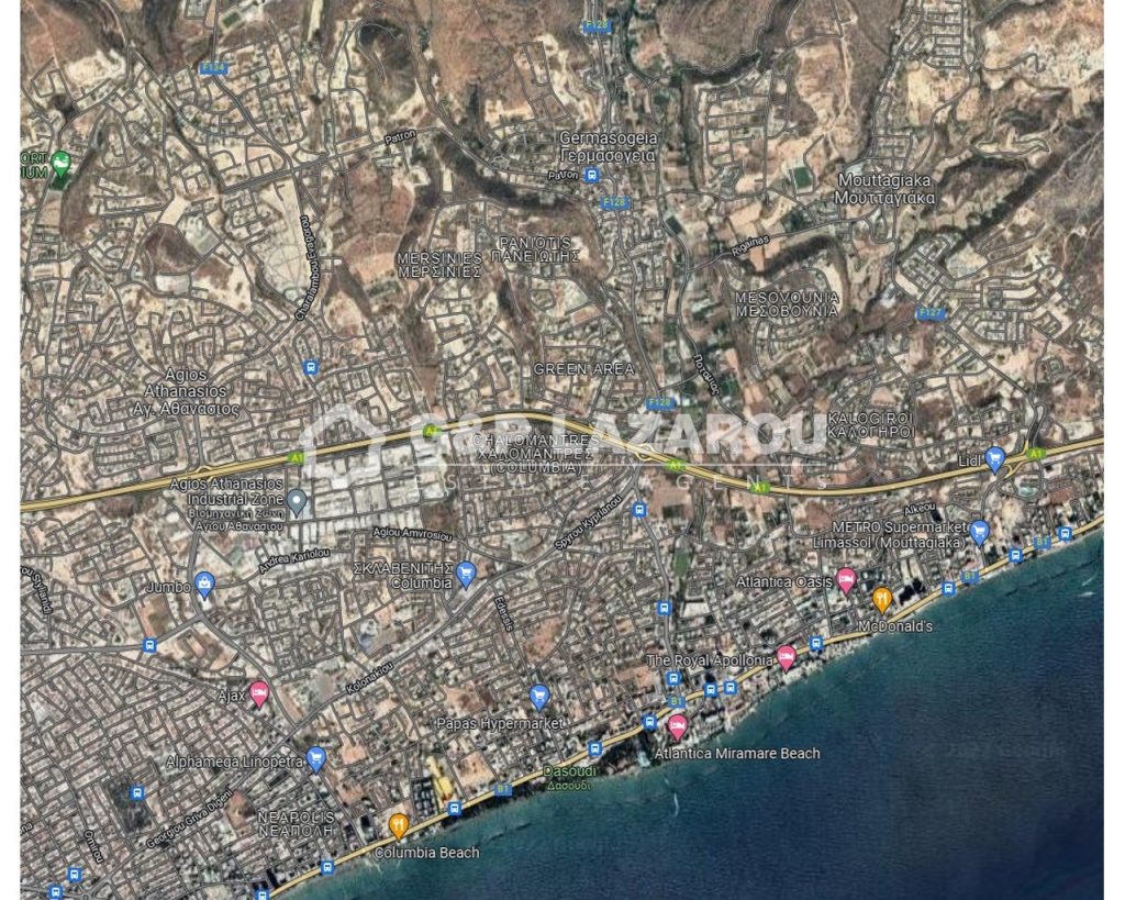 961m² Plot for Sale in Germasogeia, Limassol District