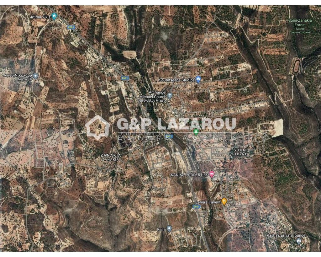 7,860m² Plot for Sale in Souni, Limassol District