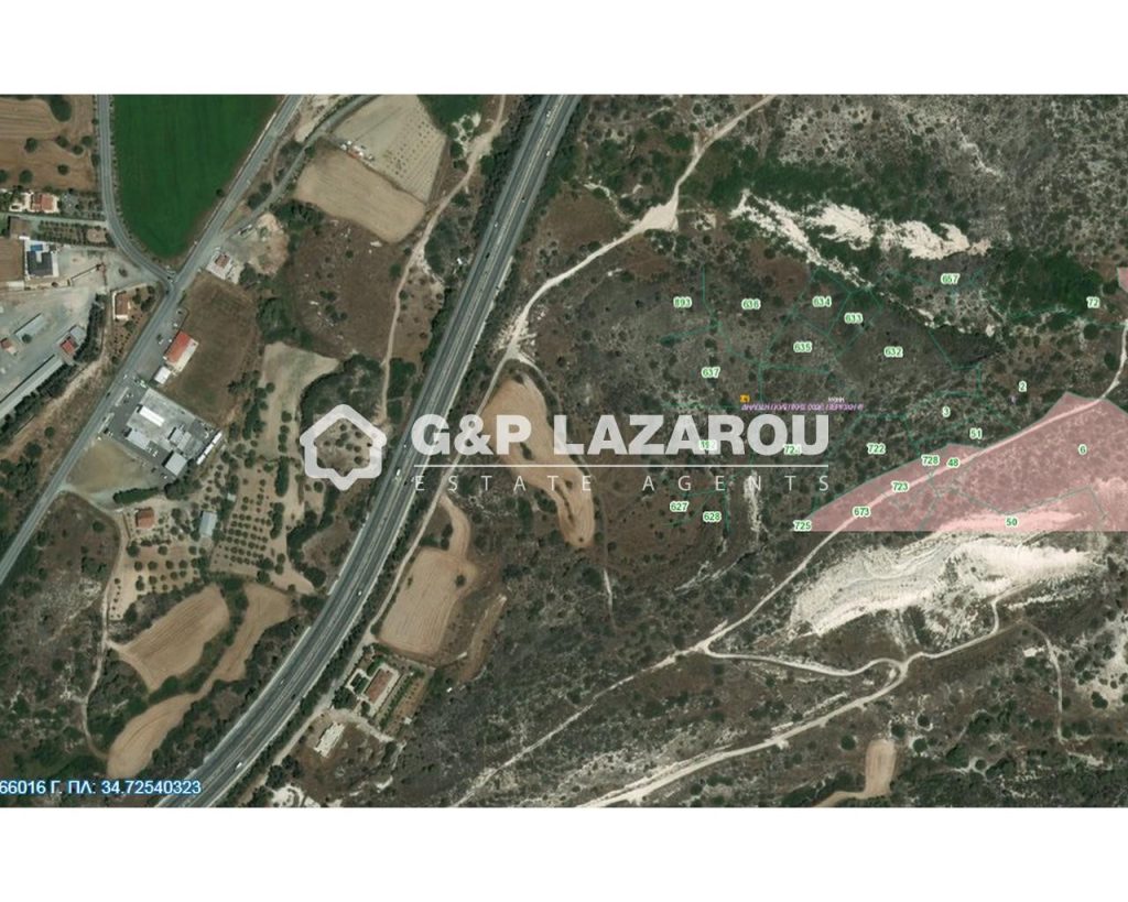 34,449m² Plot for Sale in Moni, Limassol District