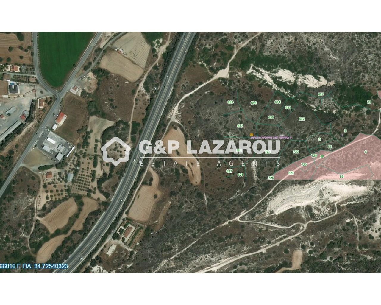 34,449m² Plot for Sale in Moni, Limassol District