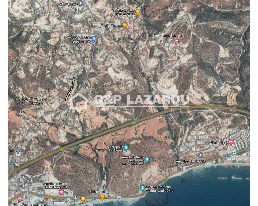 600m² Plot for Sale in Agios Tychonas, Limassol District