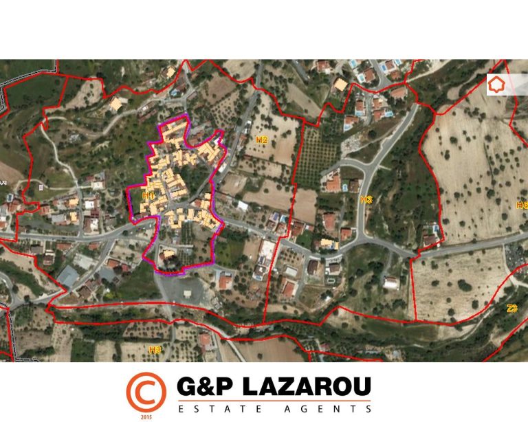 38,465m² Plot for Sale in Pentakomo, Limassol District