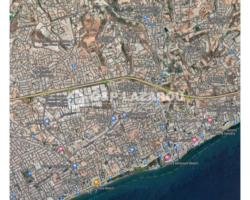 1,186m² Plot for Sale in Germasogeia, Limassol District