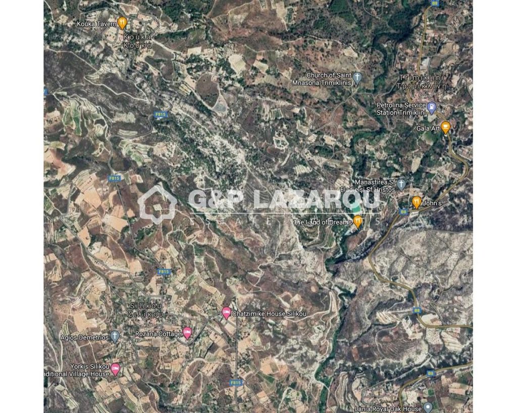 22,817m² Plot for Sale in Silikou, Limassol District