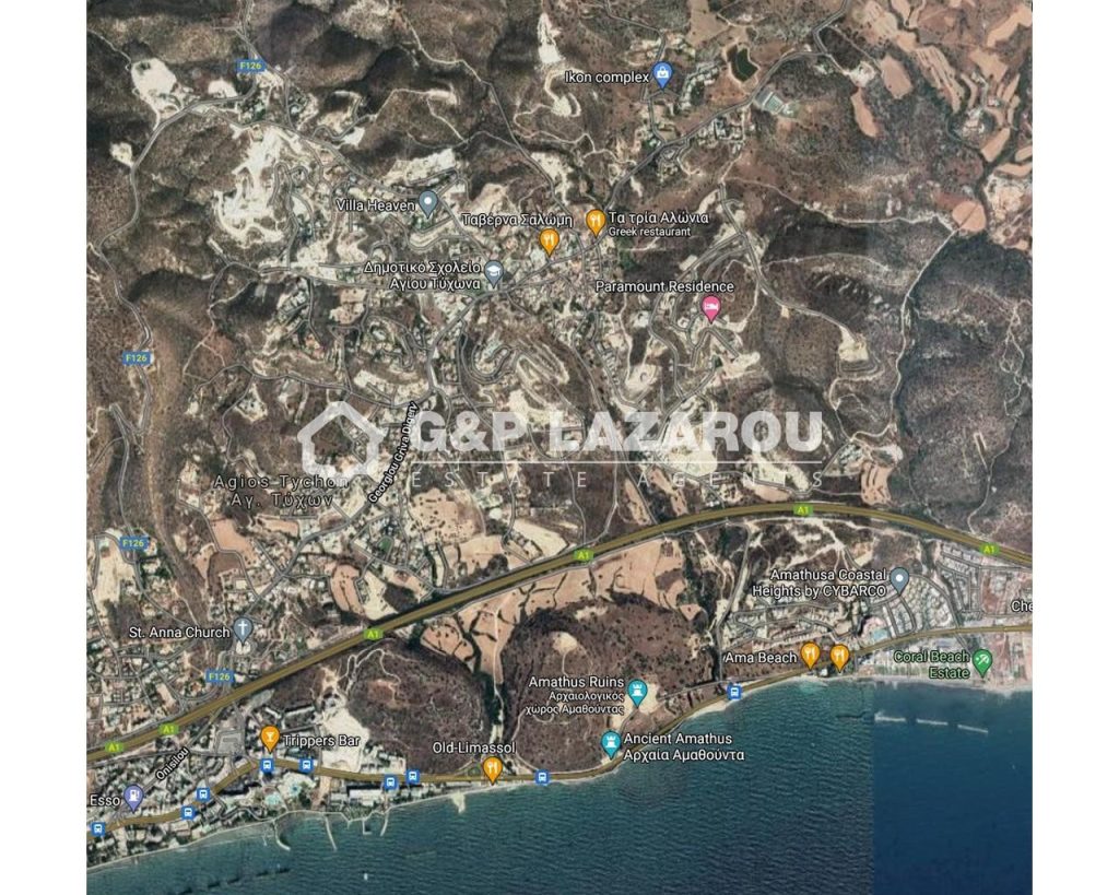 830m² Plot for Sale in Agios Tychonas, Limassol District