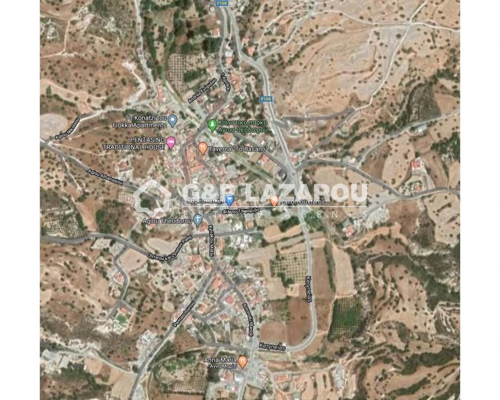 1,105m² Plot for Sale in Paphos – Agios Theodoros, Larnaca District