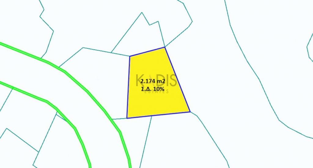 2,174m² Plot for Sale in Alampra, Nicosia District