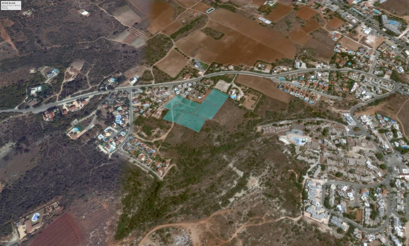 11,956m² Plot for Sale in Protaras, Famagusta District