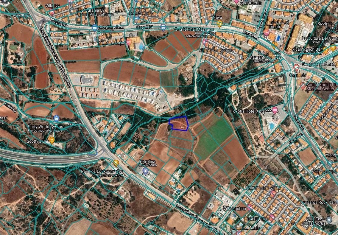 2,195m² Plot for Sale in Pernera, Famagusta District