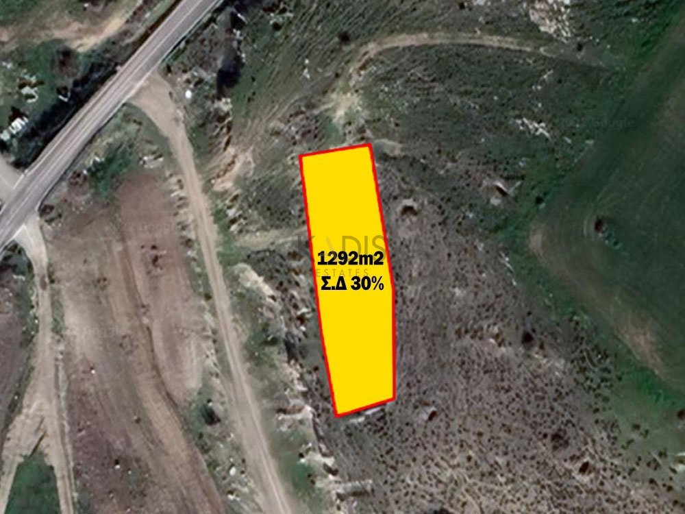1,292m² Plot for Sale in Dali, Nicosia District
