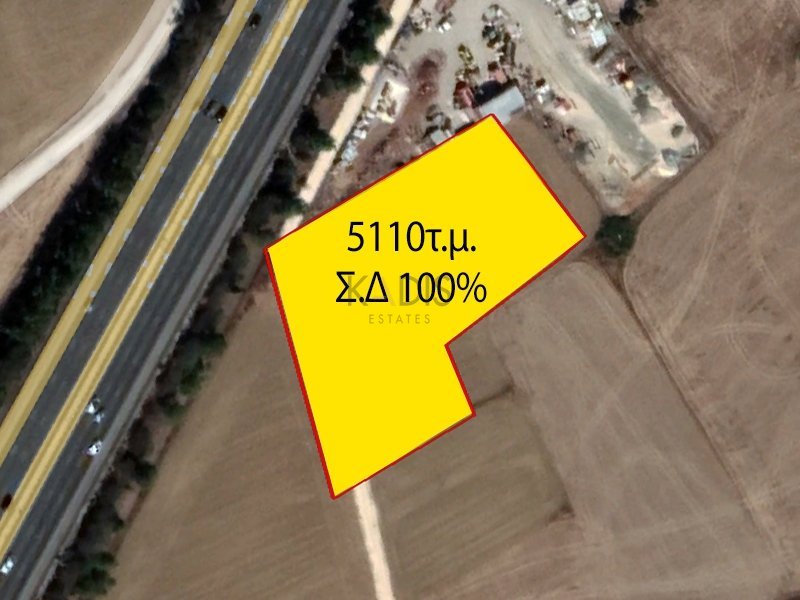 5,110m² Plot for Sale in Dali, Nicosia District