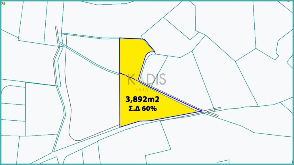 3,892m² Plot for Sale in Lympia, Nicosia District